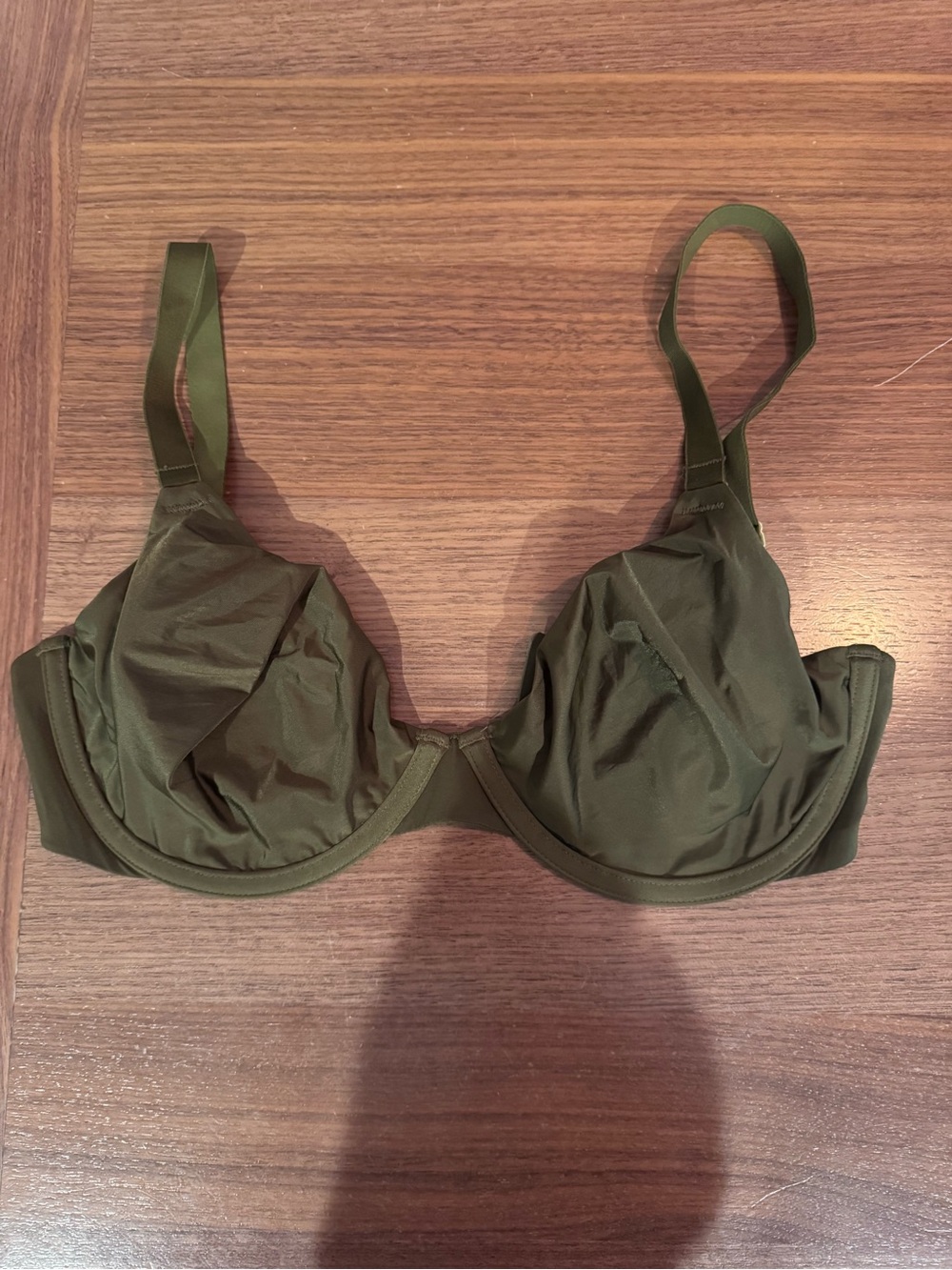 CUUP the triangle micro Underwire Bra unlined in Green